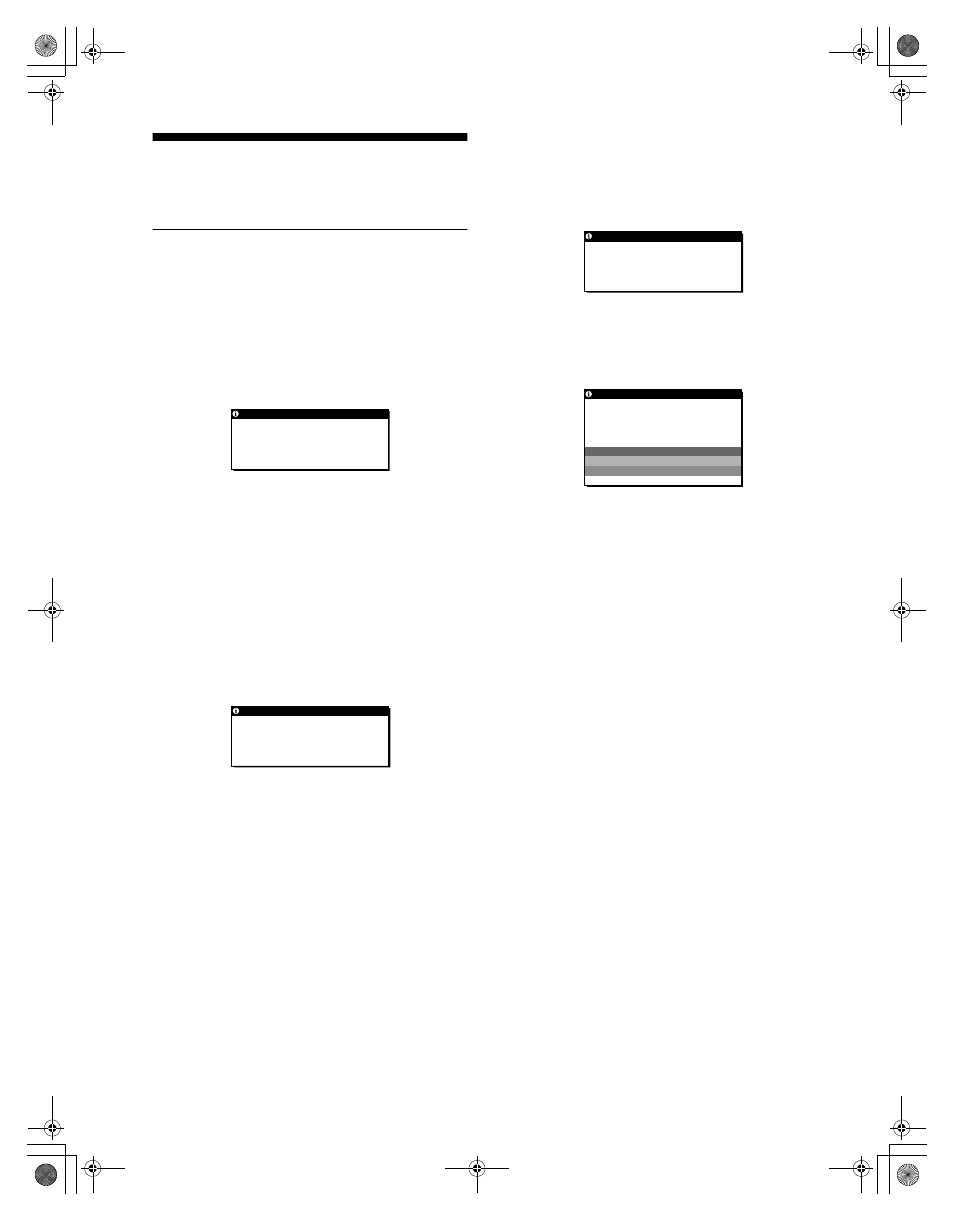 Solución de problemas, Mensajes en pantalla | Sony SDM-N80 User Manual | Page 94 / 124