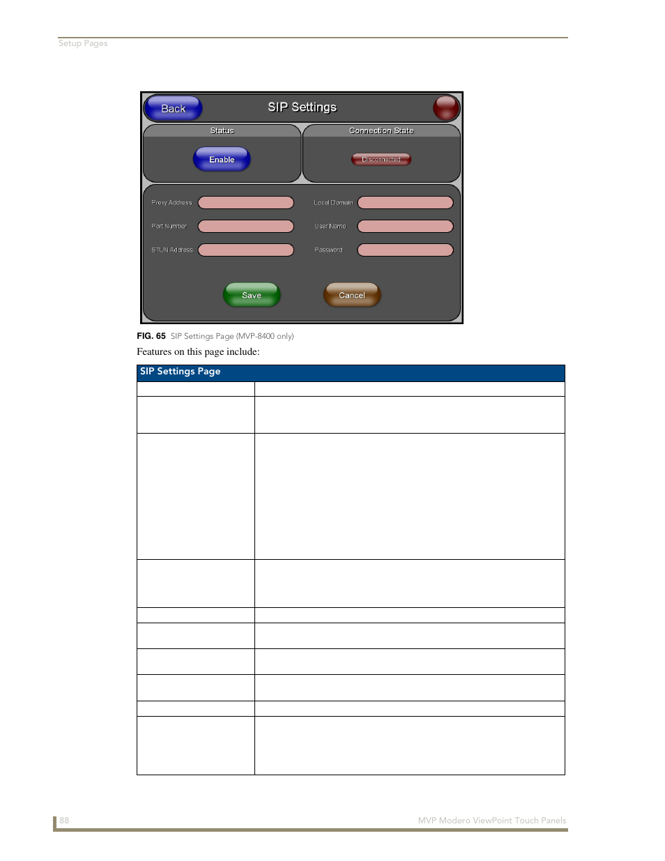 AMX Modero ViewPoint MVP-8400 User Manual | Page 102 / 212