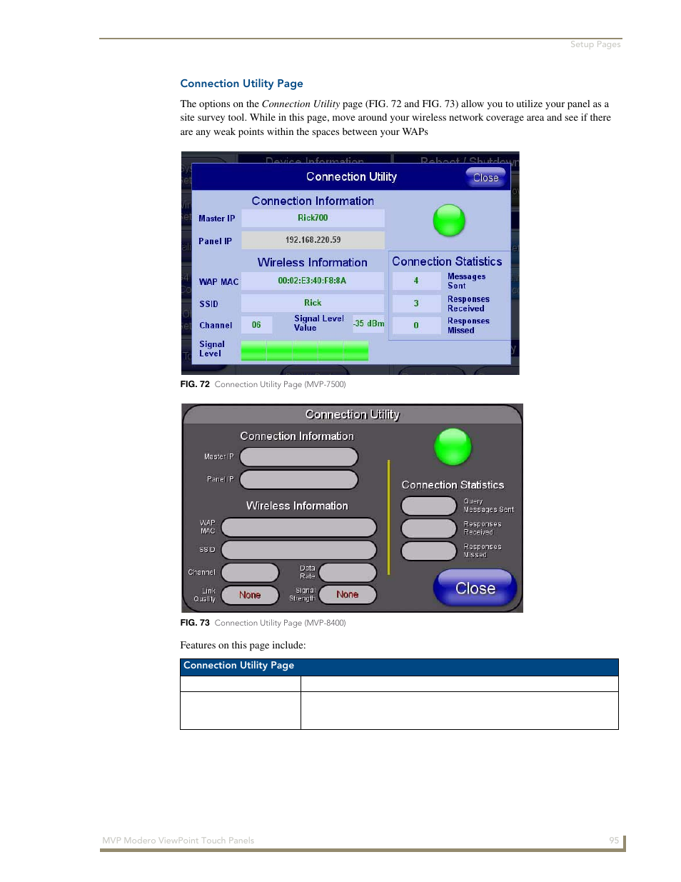 AMX Modero ViewPoint MVP-8400 User Manual | Page 109 / 212