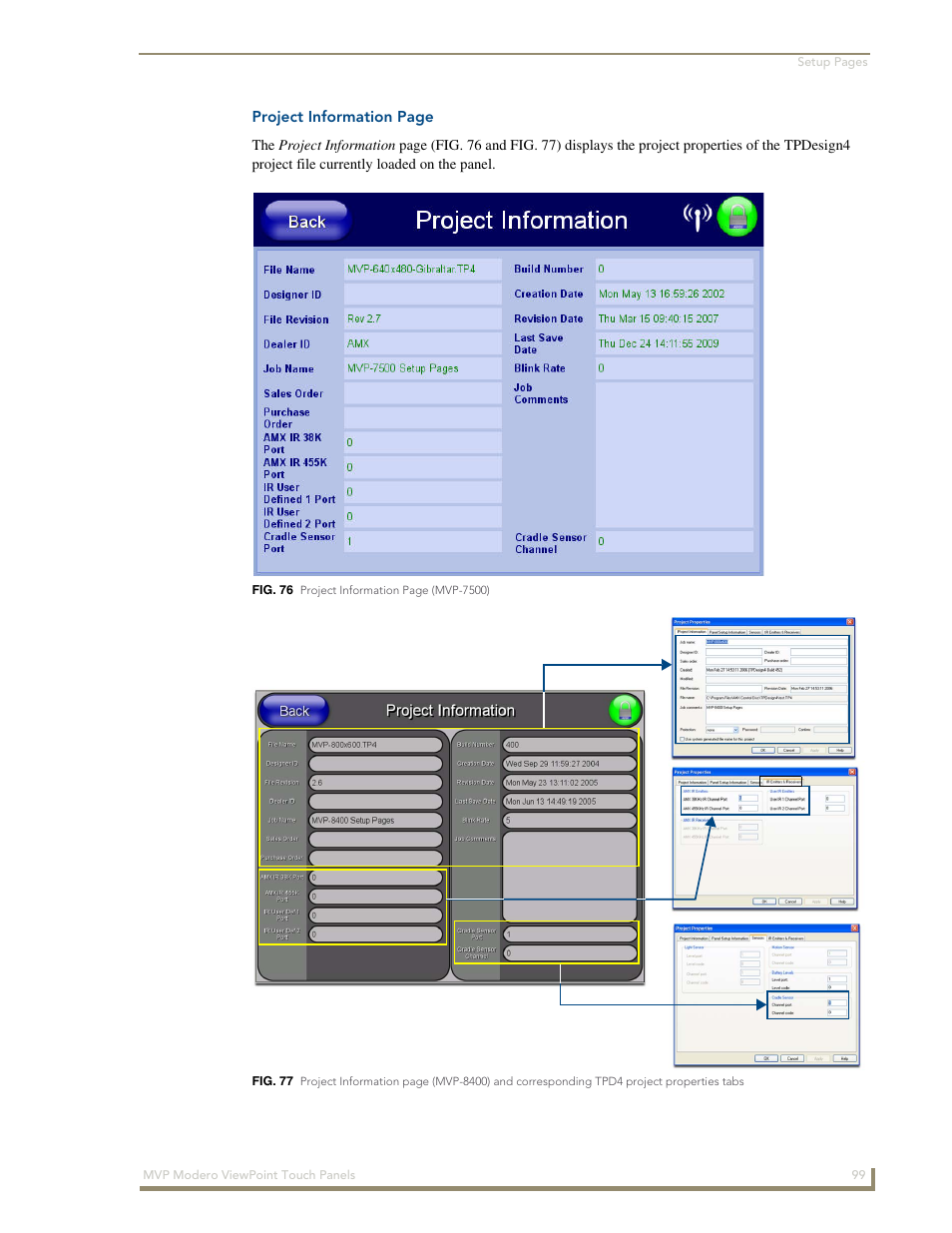 AMX Modero ViewPoint MVP-8400 User Manual | Page 113 / 212