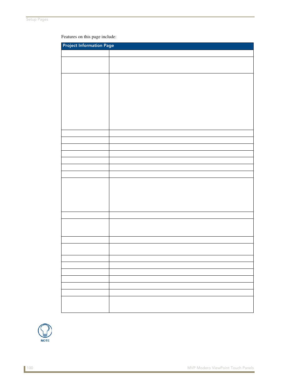 AMX Modero ViewPoint MVP-8400 User Manual | Page 114 / 212