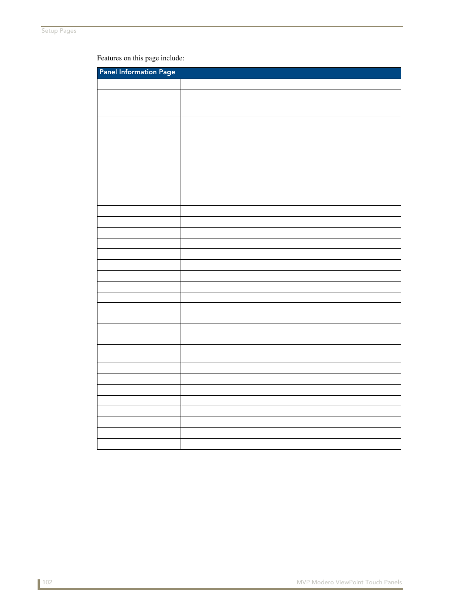 AMX Modero ViewPoint MVP-8400 User Manual | Page 116 / 212