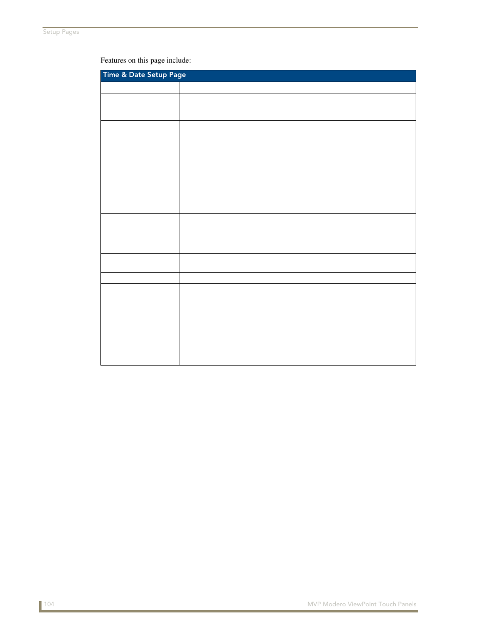 AMX Modero ViewPoint MVP-8400 User Manual | Page 118 / 212