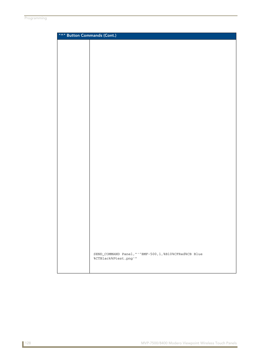 AMX Modero ViewPoint MVP-8400 User Manual | Page 142 / 212