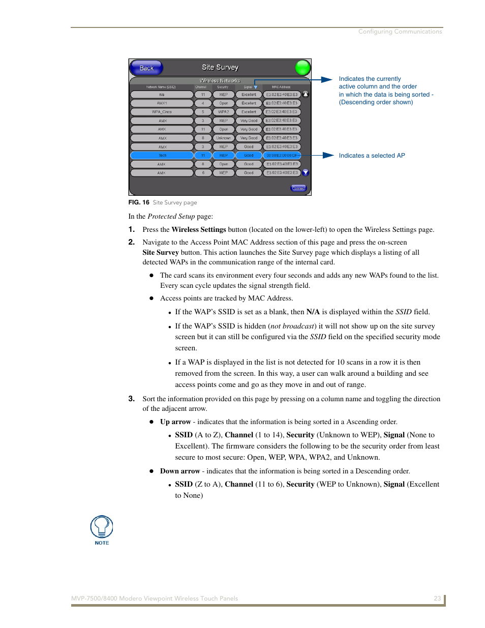 AMX Modero ViewPoint MVP-8400 User Manual | Page 37 / 212