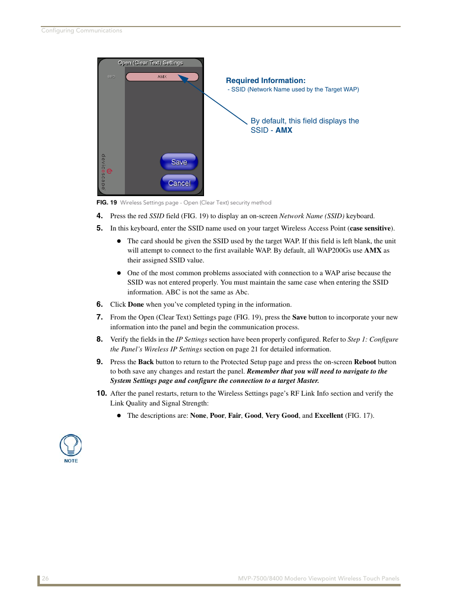 AMX Modero ViewPoint MVP-8400 User Manual | Page 40 / 212