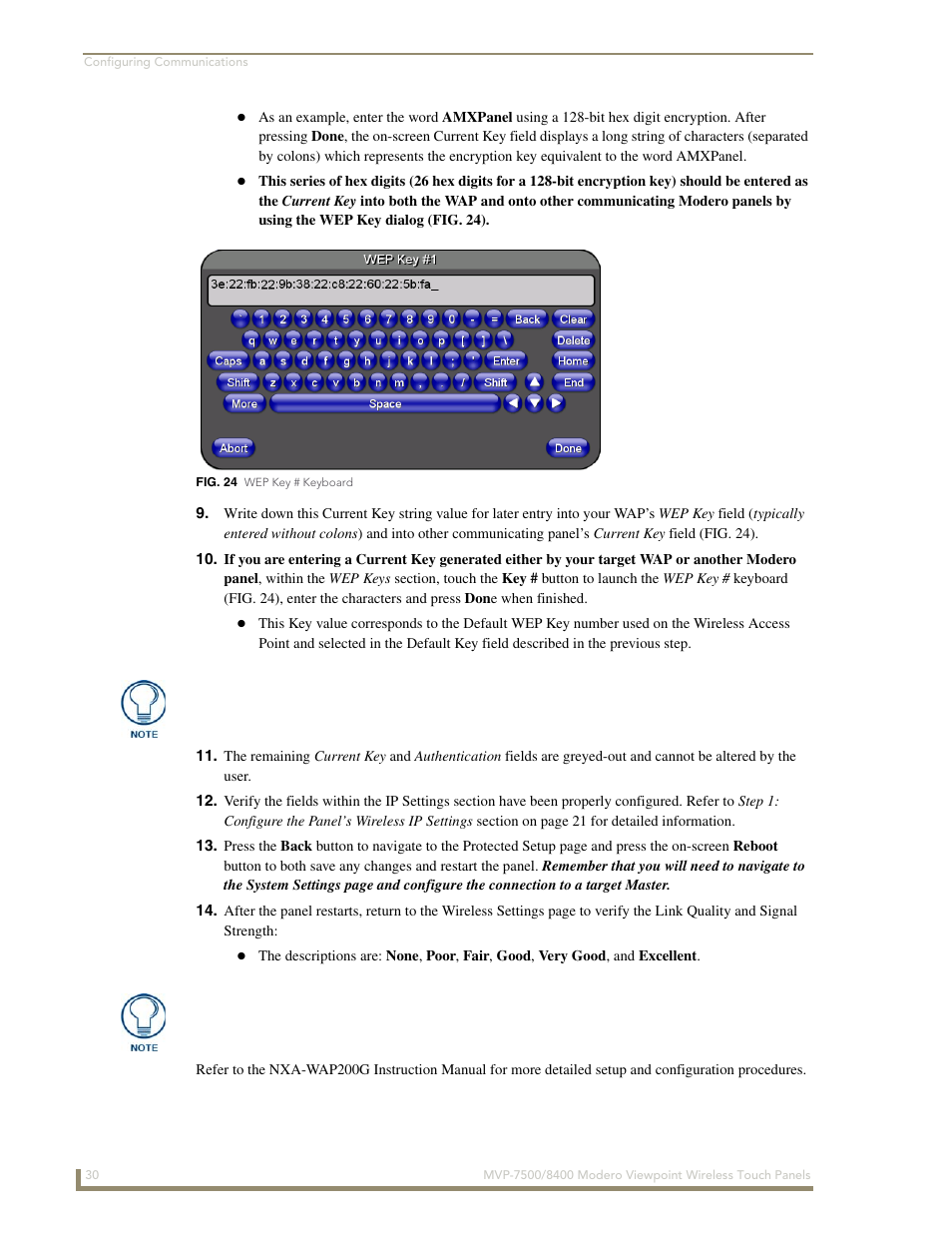 AMX Modero ViewPoint MVP-8400 User Manual | Page 44 / 212