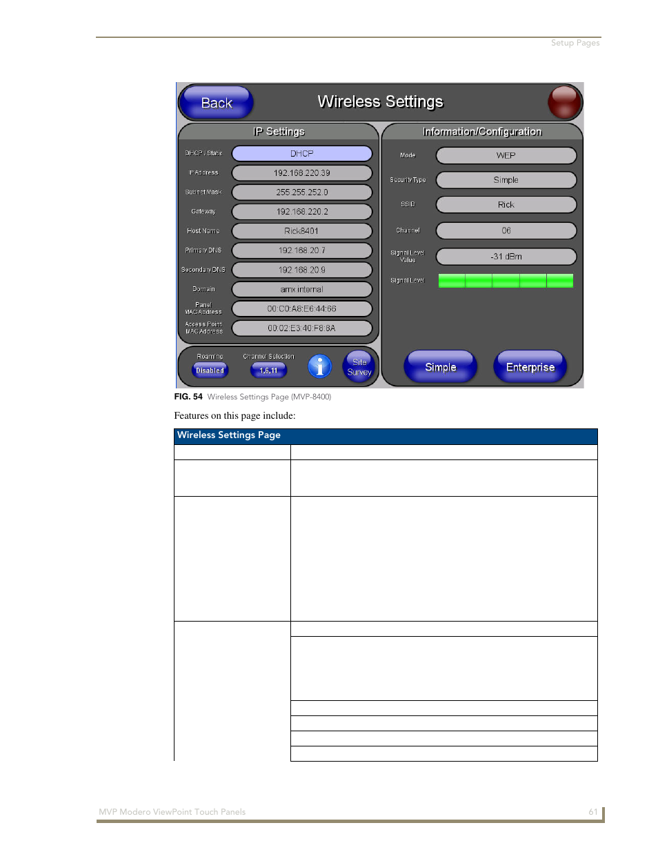 AMX Modero ViewPoint MVP-8400 User Manual | Page 75 / 212