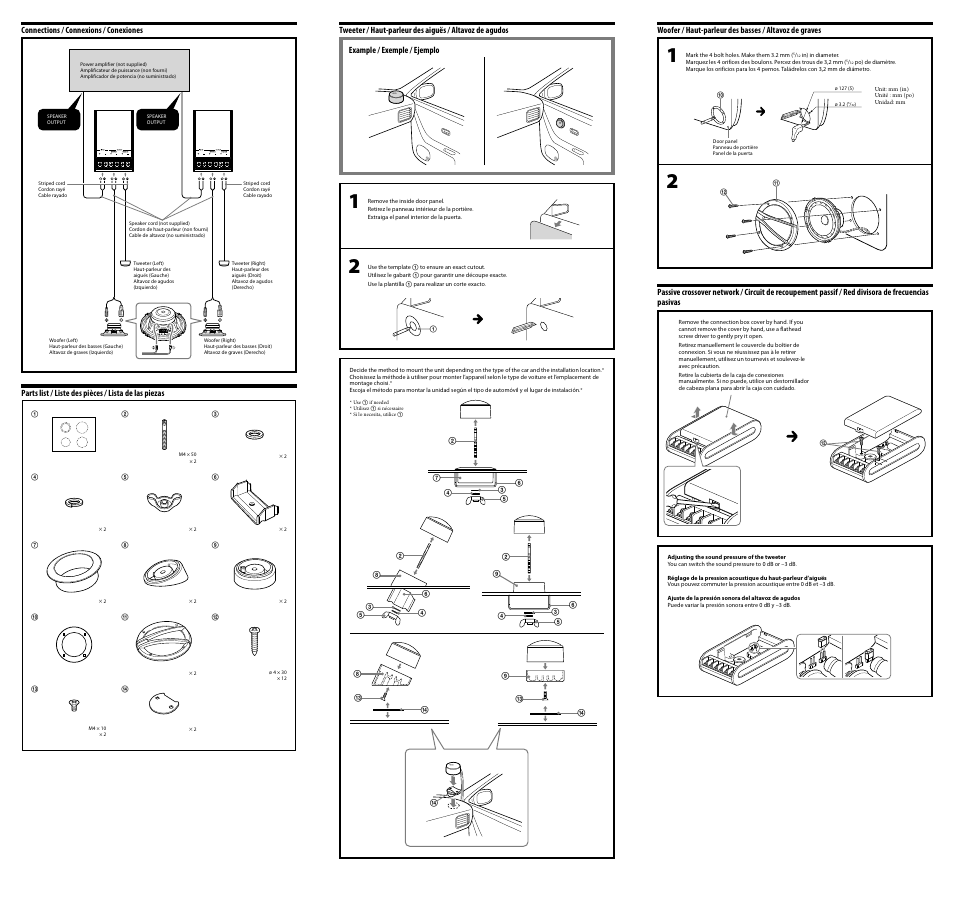 Sony XS-GTX1622S User Manual | Page 2 / 2