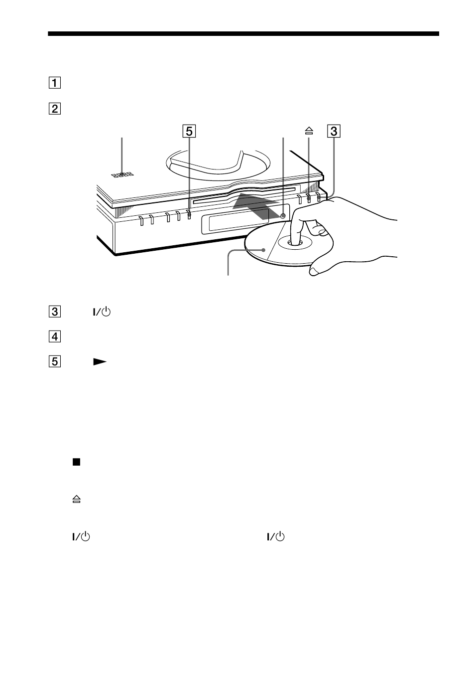 Step 4: playing a disc | Sony DVP-F21 User Manual | Page 18 / 84