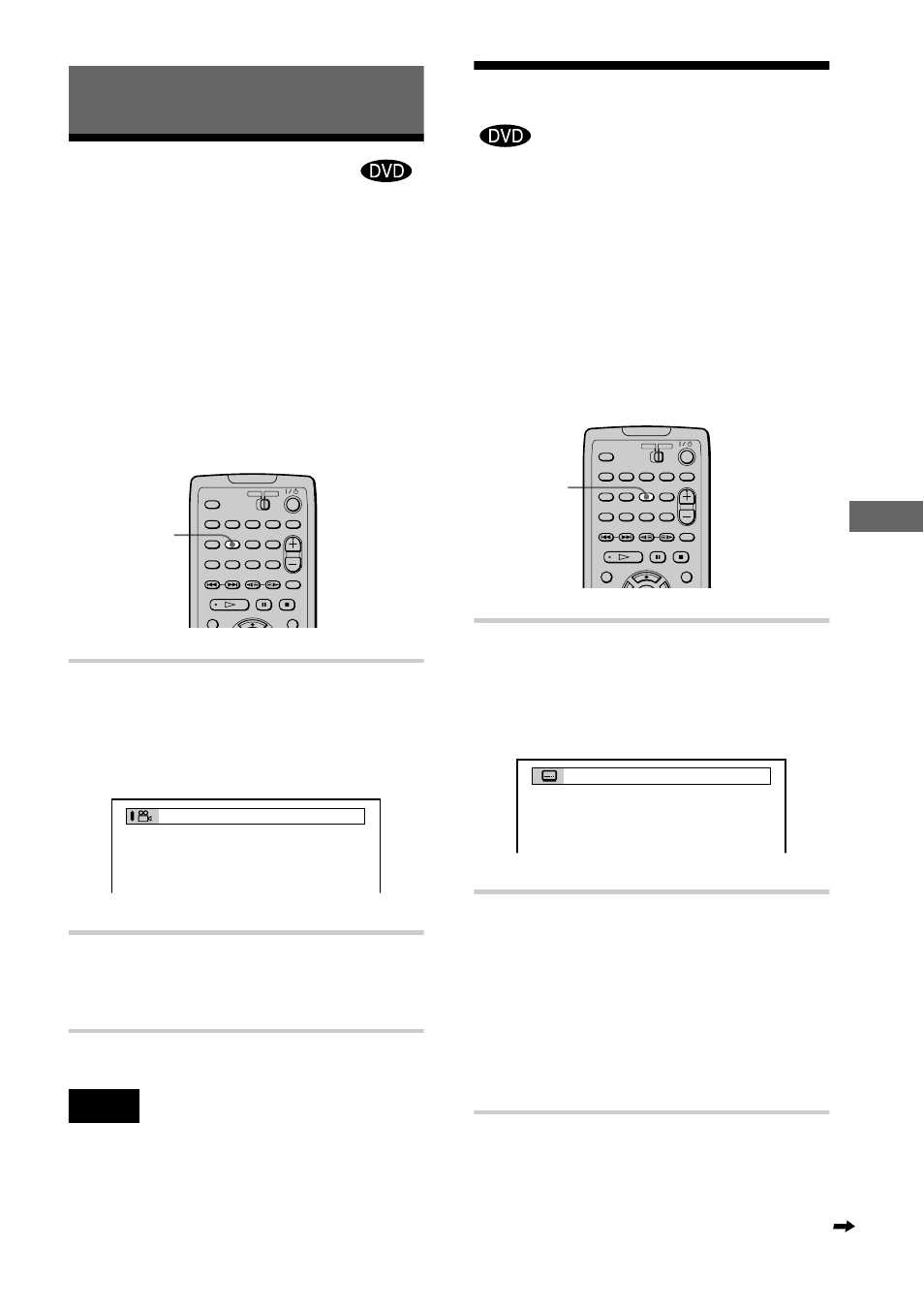 Enjoying movies, Changing the angles, Displaying the subtitles | Sony DVP-F21 User Manual | Page 55 / 84