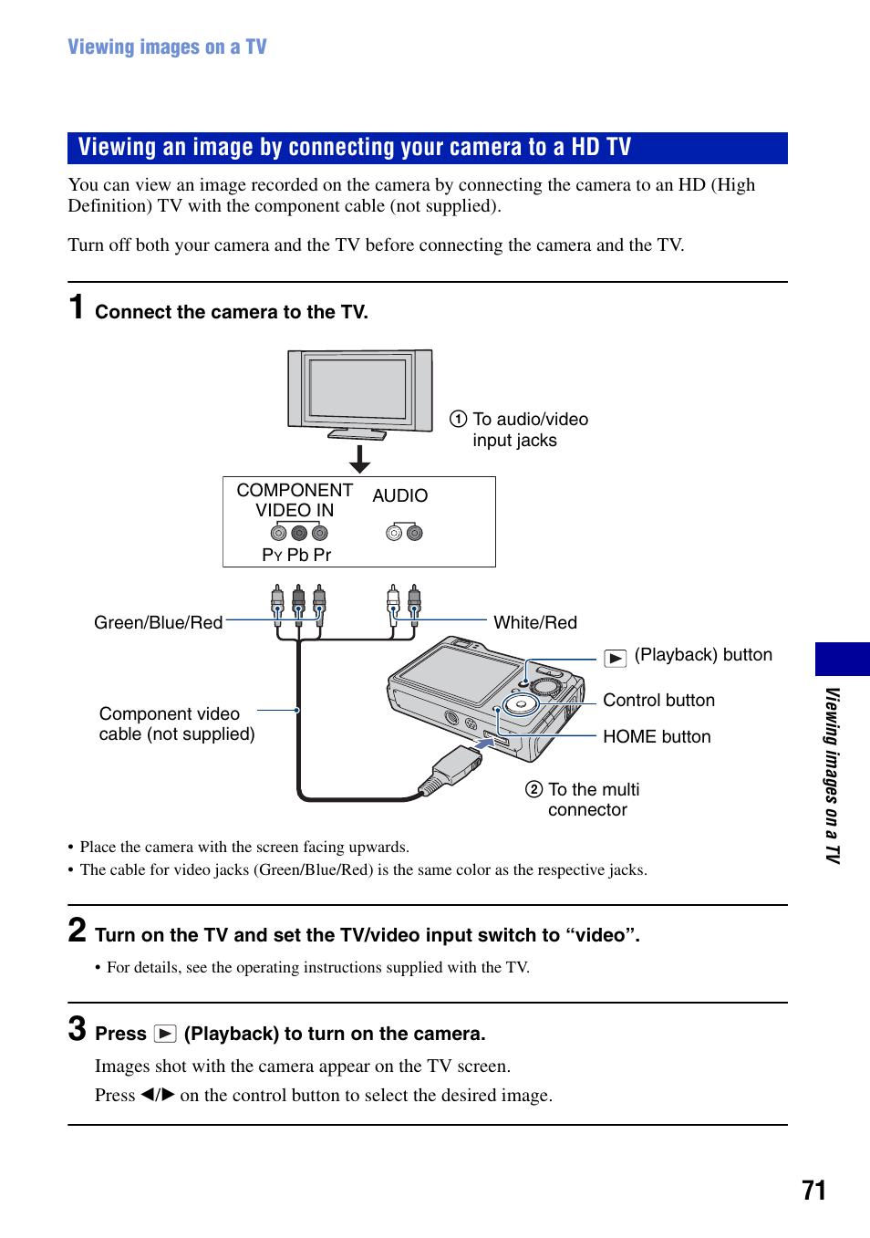 Sony DSC-W90 User Manual | Page 71 / 121