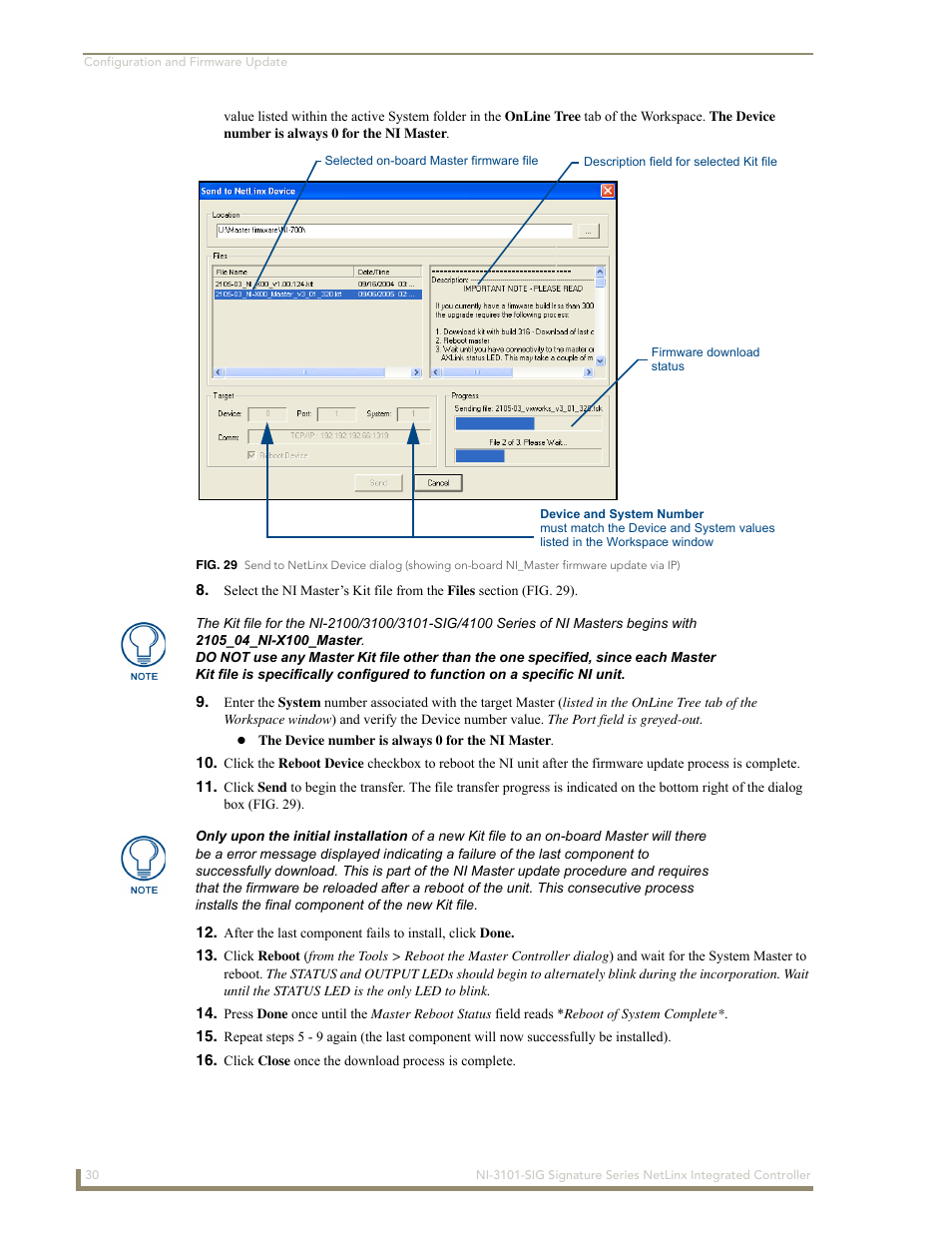 AMX Signature Series NetLinx Integrated Controller NI-3101-SIG User Manual | Page 40 / 156