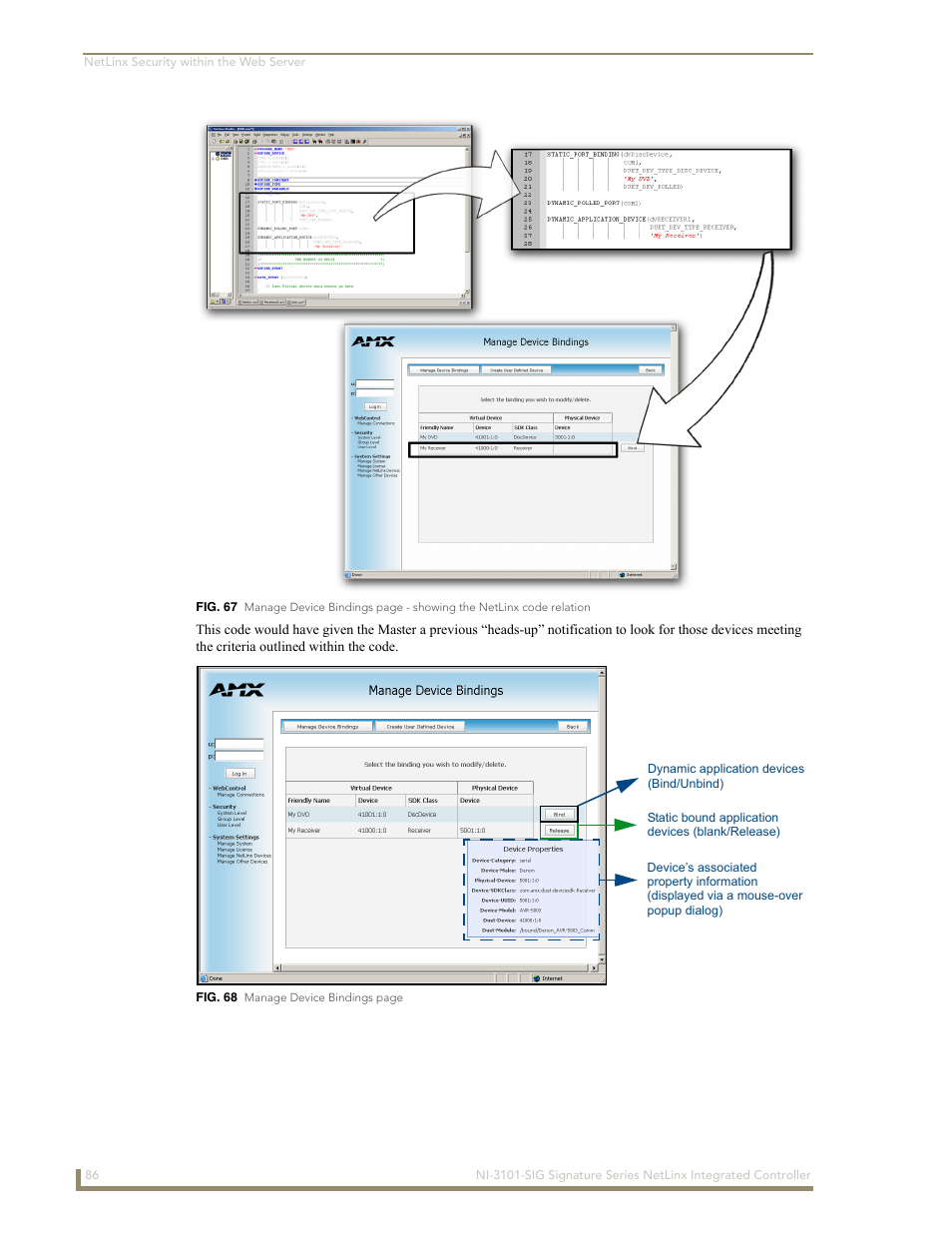 AMX Signature Series NetLinx Integrated Controller NI-3101-SIG User Manual | Page 96 / 156