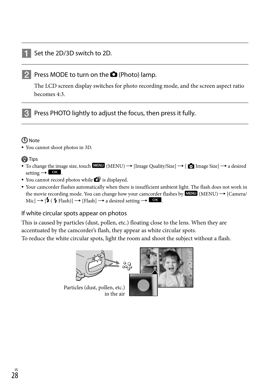 Sony HDR-TD10 User Manual | Page 28 / 142