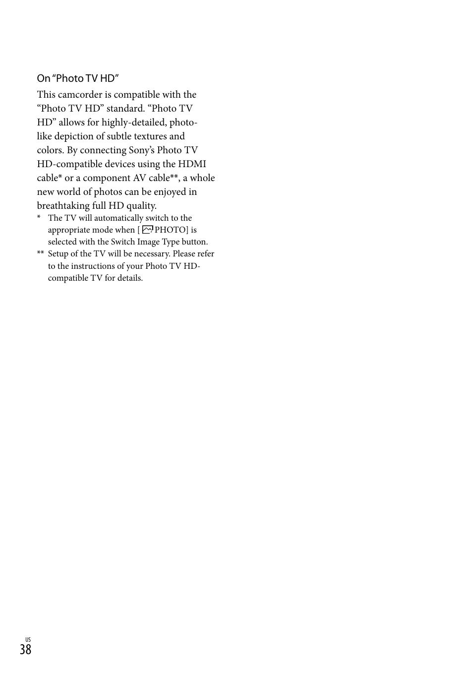 Sony HDR-TD10 User Manual | Page 38 / 142