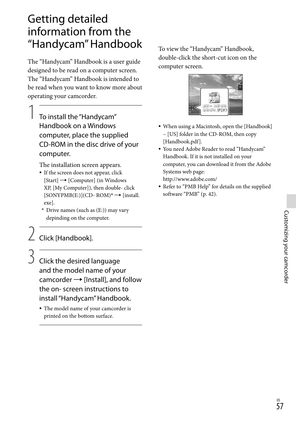Sony HDR-TD10 User Manual | Page 57 / 142