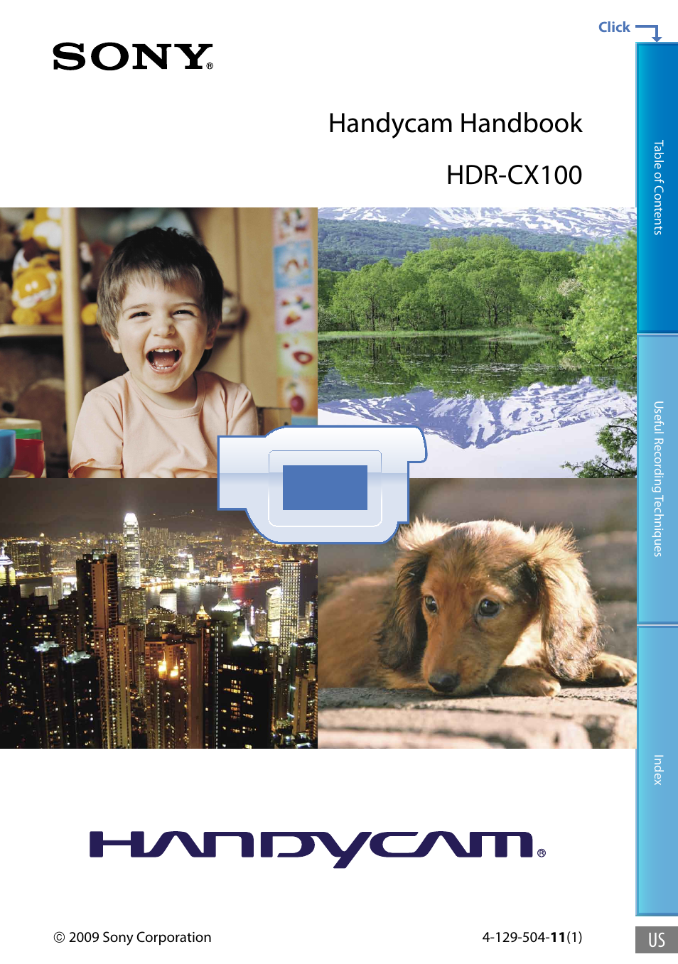 Sony HDR-CX100 User Manual | 113 pages