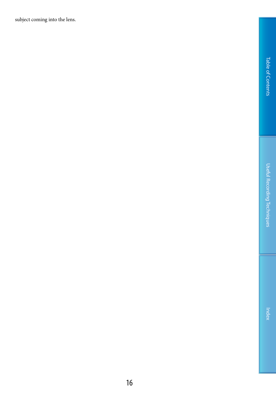 Sony HDR-CX100 User Manual | Page 16 / 113