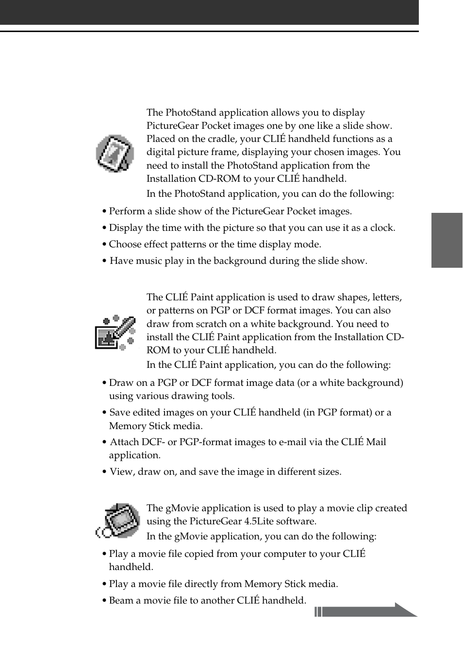 Sony PEG-T665C User Manual | Page 47 / 68