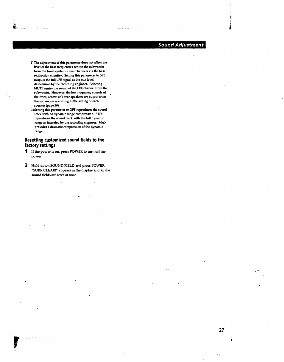 Sony STR-DA80ES User Manual | Page 27 / 39