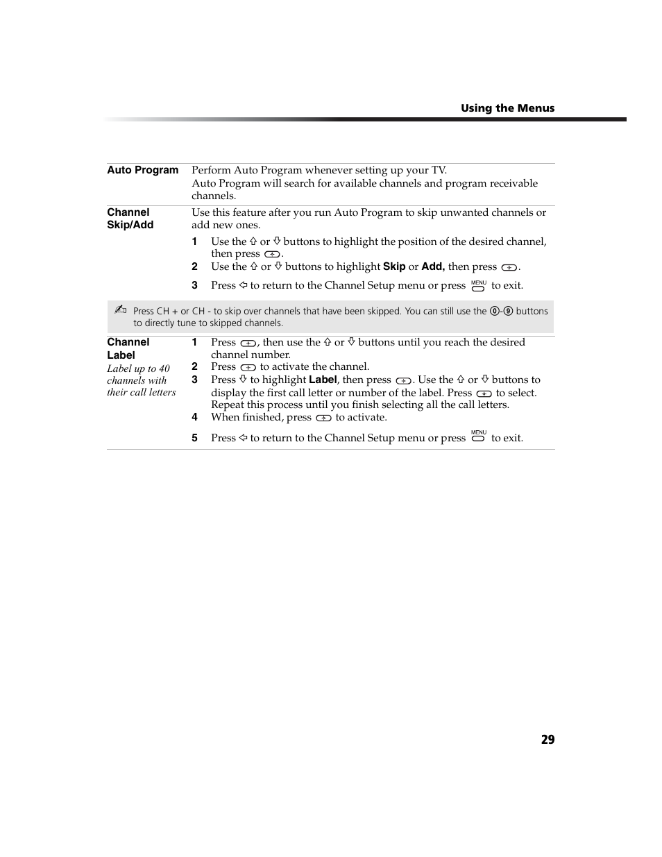 Sony WEGA  KV-20FA210 User Manual | Page 37 / 56