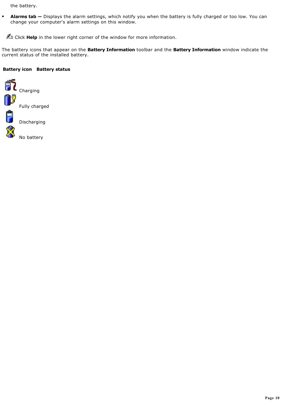 Sony PCG-NV200 User Manual | Page 10 / 187