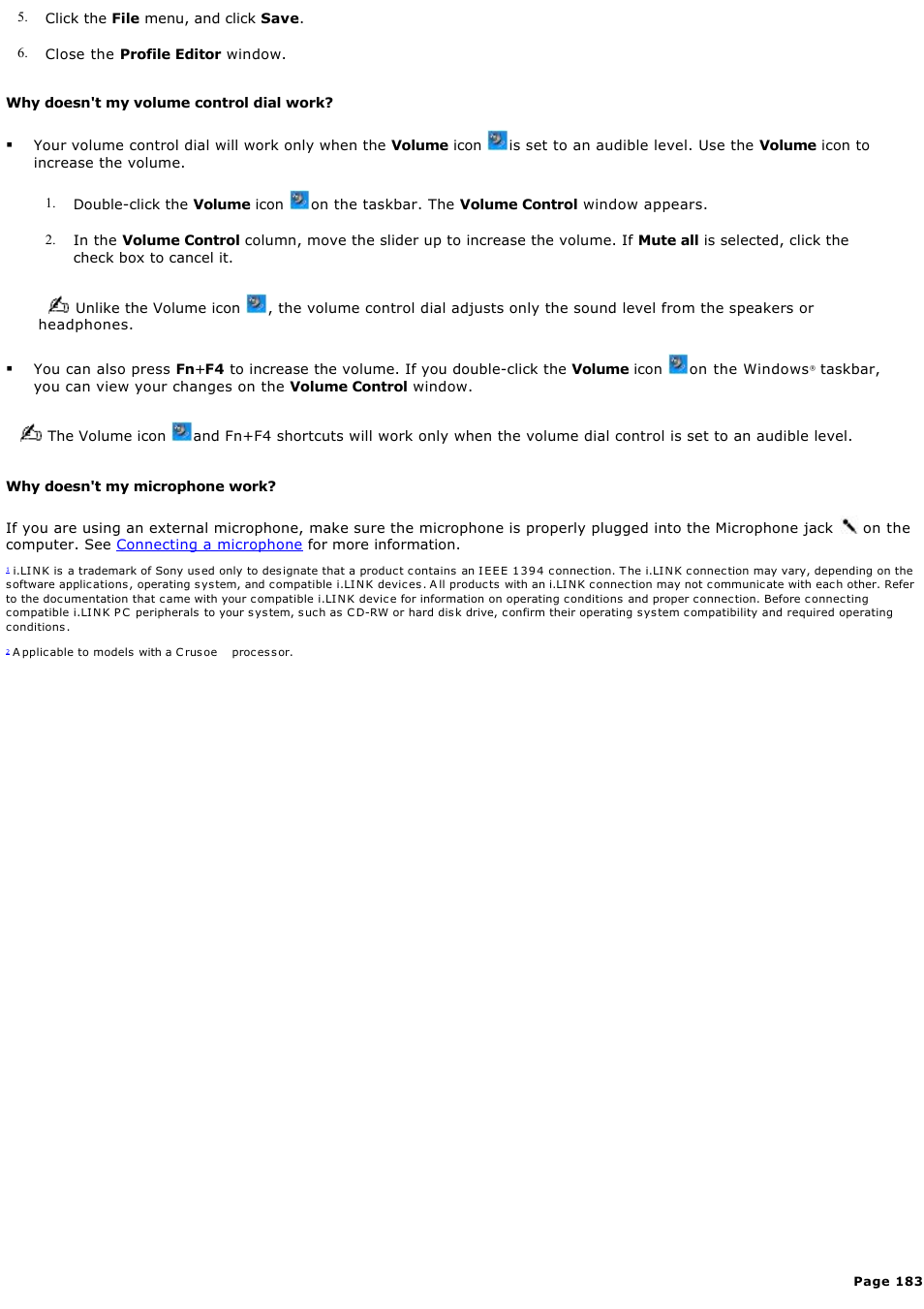 Sony PCG-NV200 User Manual | Page 183 / 187