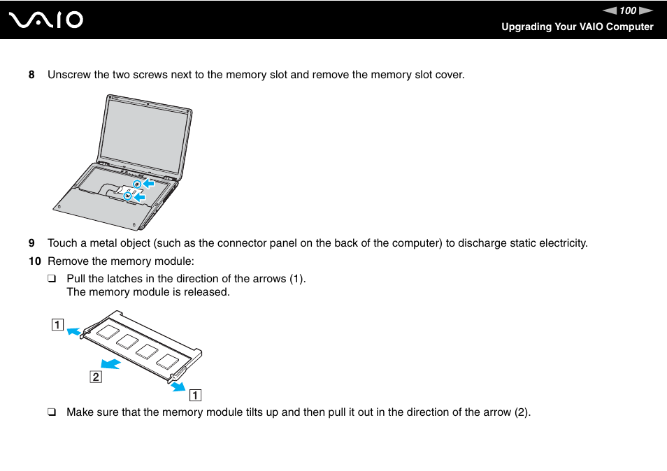 Sony VGN-S660P User Manual | Page 100 / 167