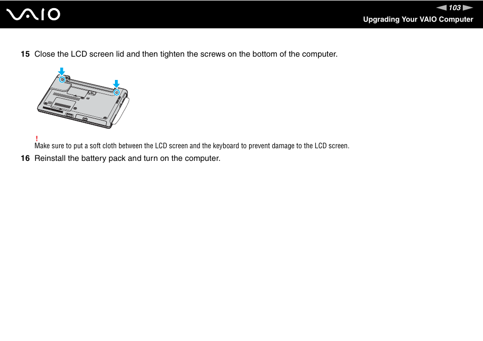 Sony VGN-S660P User Manual | Page 103 / 167