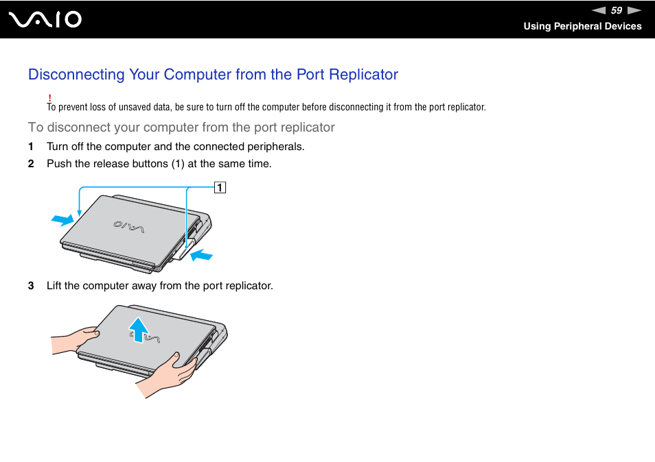 Sony VGN-S660P User Manual | Page 59 / 167