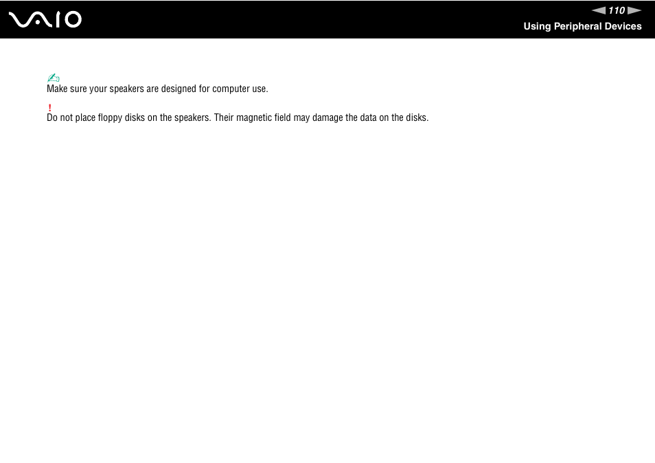 Sony VGC-RT100Y User Manual | Page 110 / 220