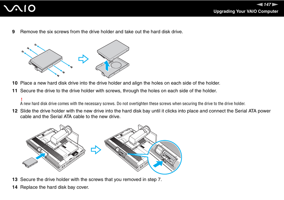 Sony VGC-RT100Y User Manual | Page 147 / 220