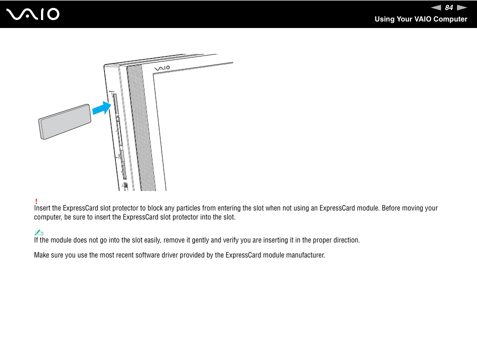 Sony VGC-RT100Y User Manual | Page 84 / 220