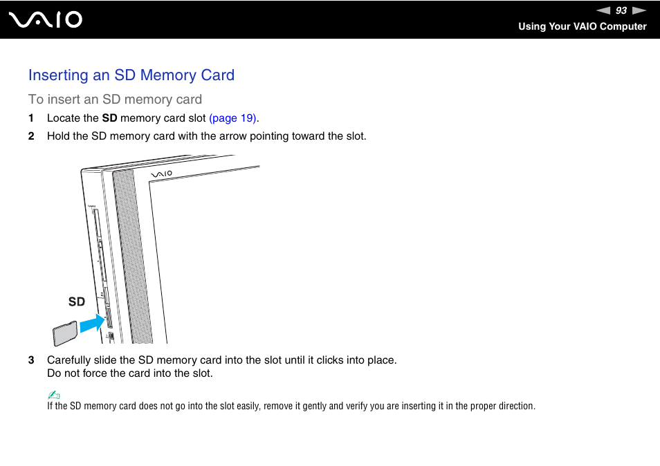 Sony VGC-RT100Y User Manual | Page 93 / 220