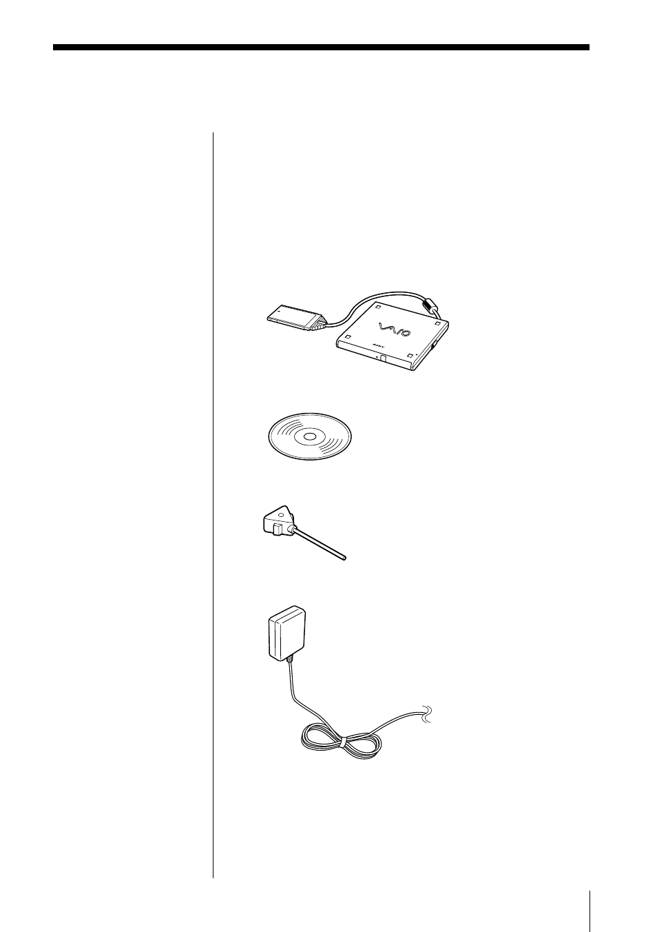 Unpacking the dvd-rom drive | Sony PCGA-DVD51 User Manual | Page 7 / 36