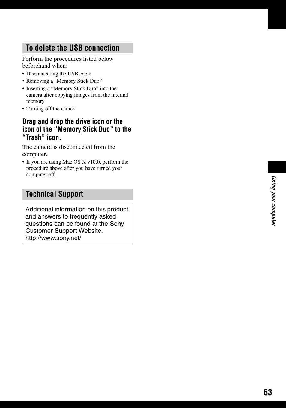 Sony DSC-S500 User Manual | Page 63 / 96