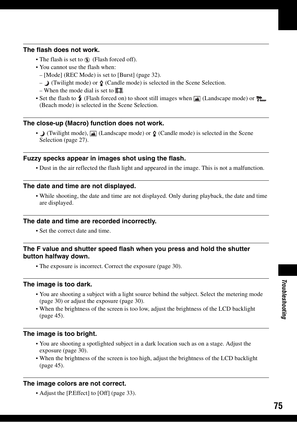 Sony DSC-S500 User Manual | Page 75 / 96