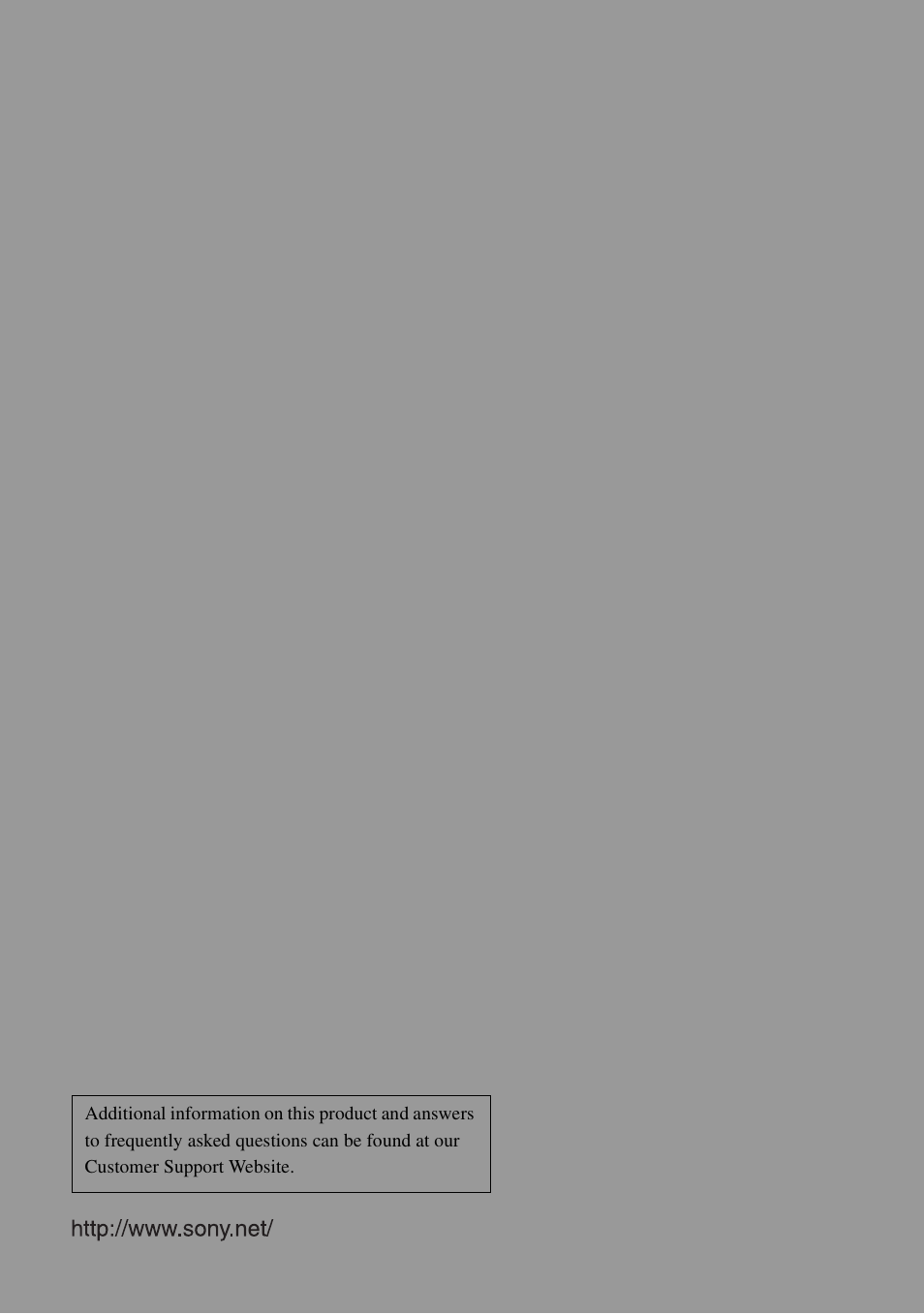Sony DSC-S500 User Manual | Page 96 / 96