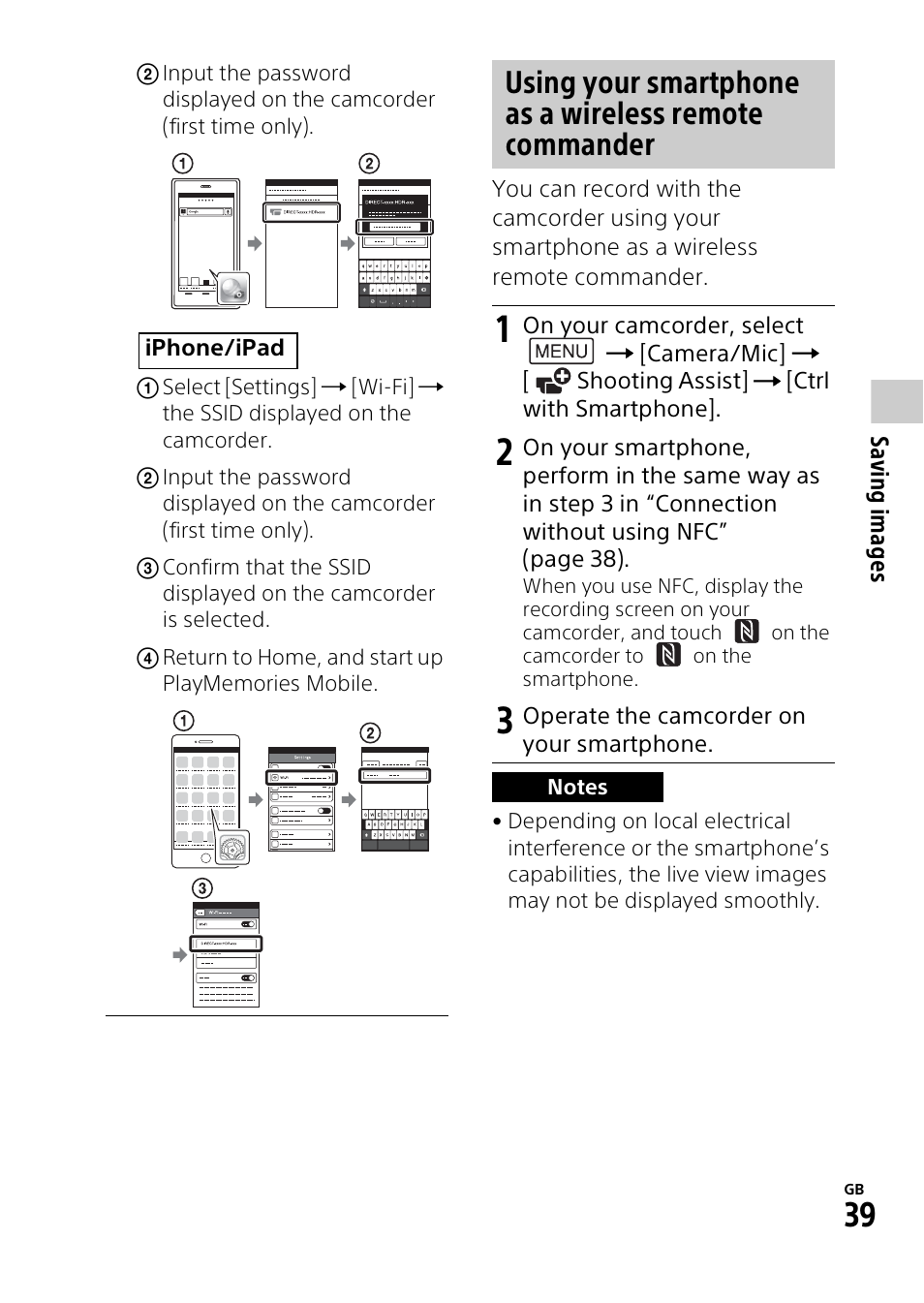 Sony HDR-CX900 User Manual | Page 39 / 56