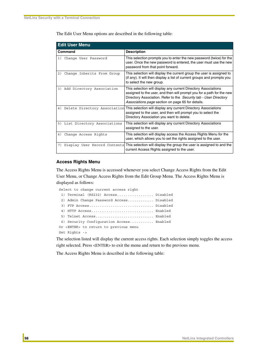AMX NetLinx Integrated Controllers NI-3000 User Manual | Page 104 / 134
