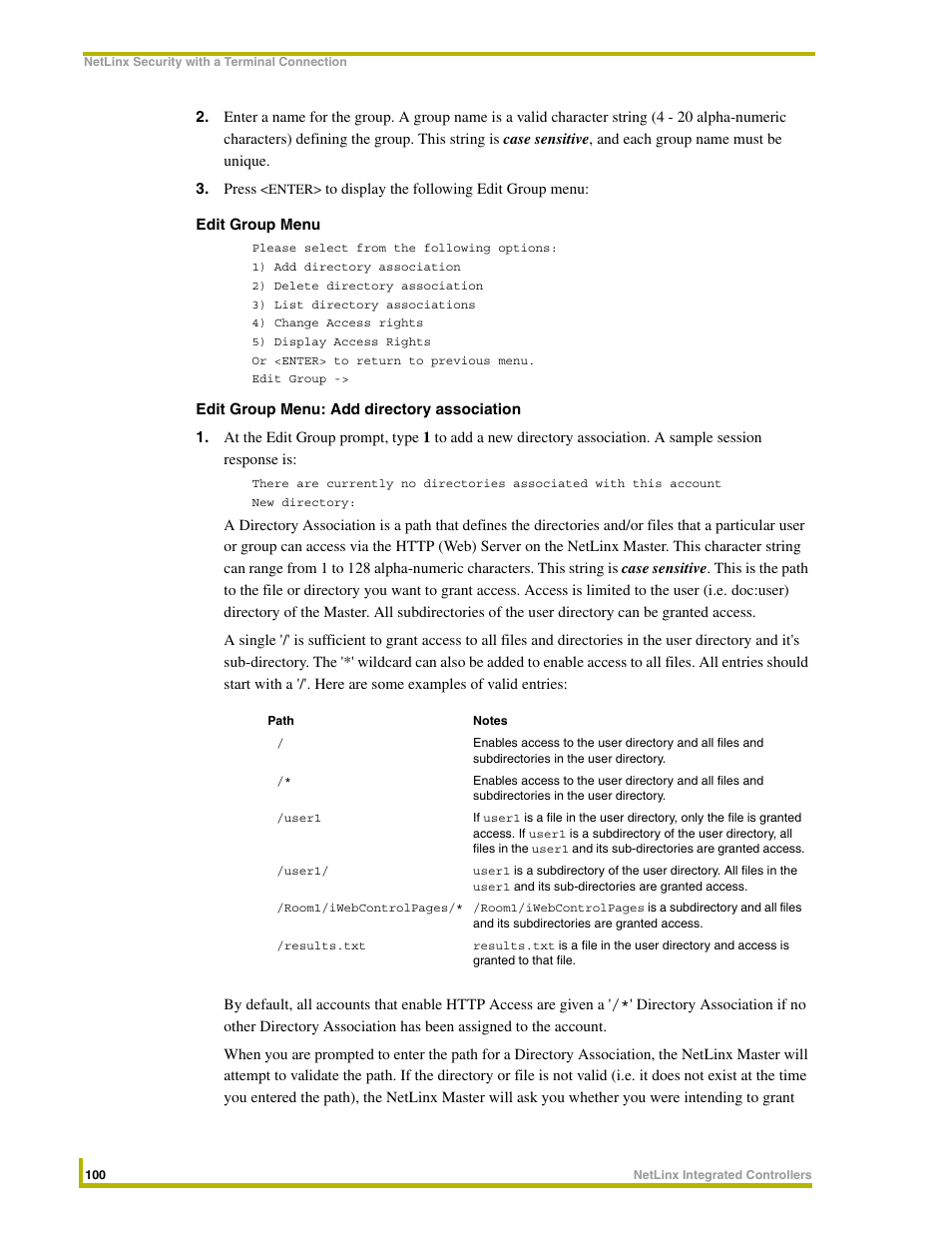 AMX NetLinx Integrated Controllers NI-3000 User Manual | Page 106 / 134