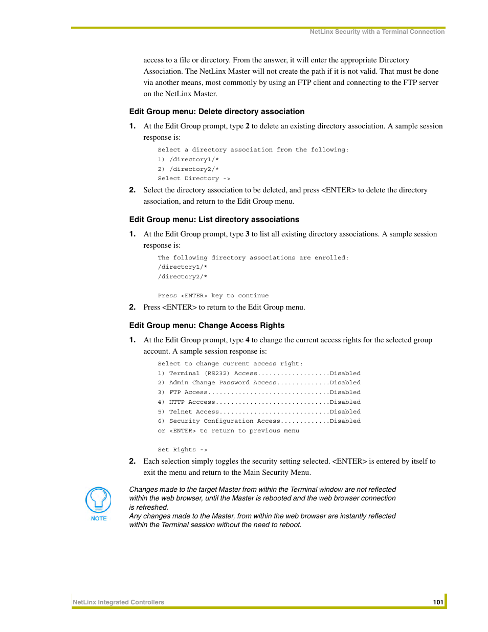 AMX NetLinx Integrated Controllers NI-3000 User Manual | Page 107 / 134