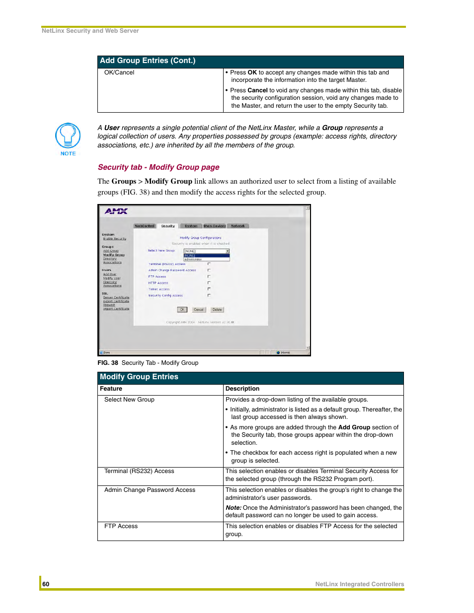 AMX NetLinx Integrated Controllers NI-3000 User Manual | Page 66 / 134