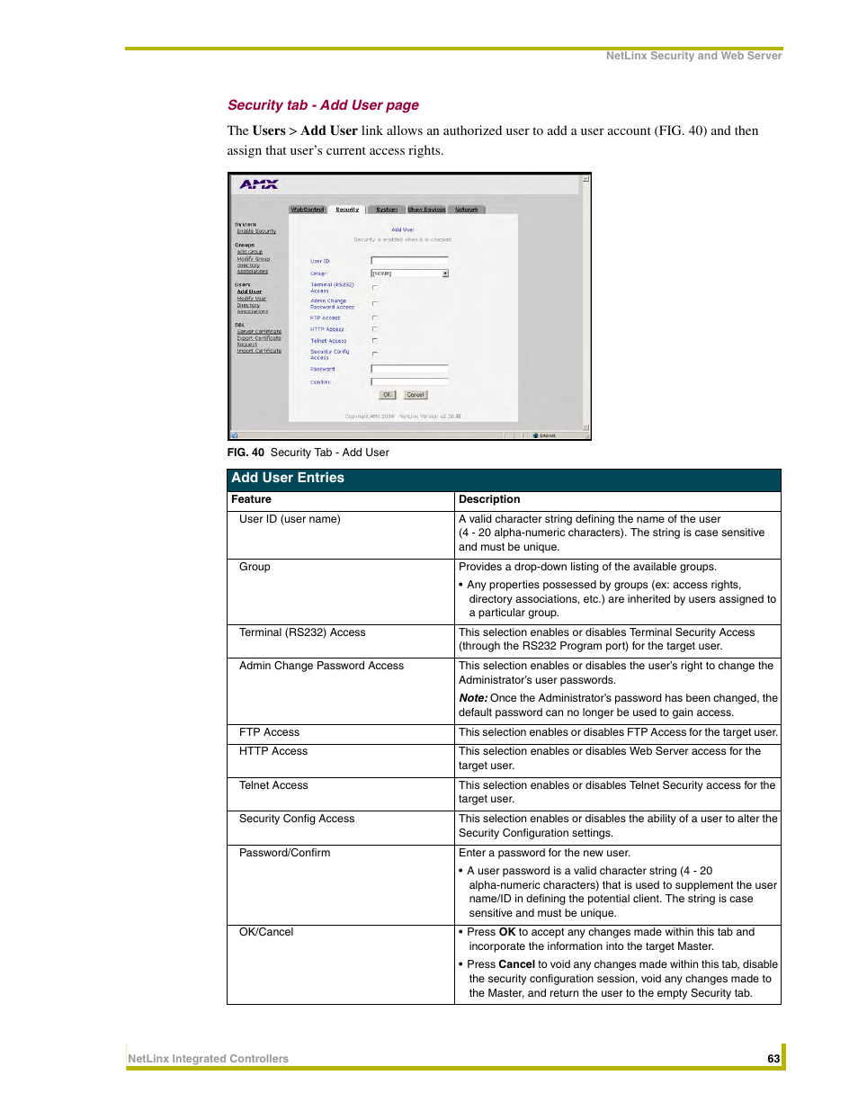 AMX NetLinx Integrated Controllers NI-3000 User Manual | Page 69 / 134