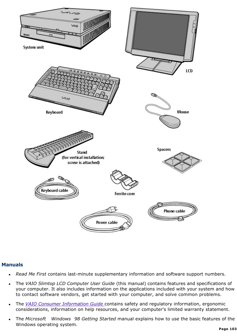 Sony PCV-L400 User Manual | Page 103 / 1049