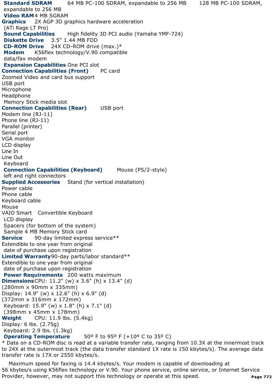 Sony PCV-L400 User Manual | Page 772 / 1049