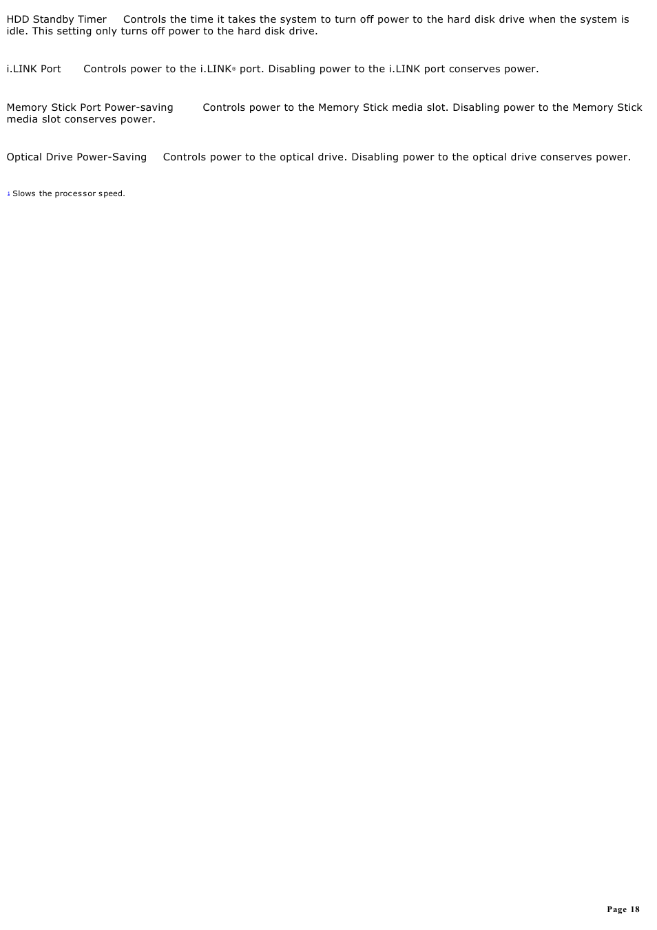 Sony PCG-TR1A User Manual | Page 18 / 196