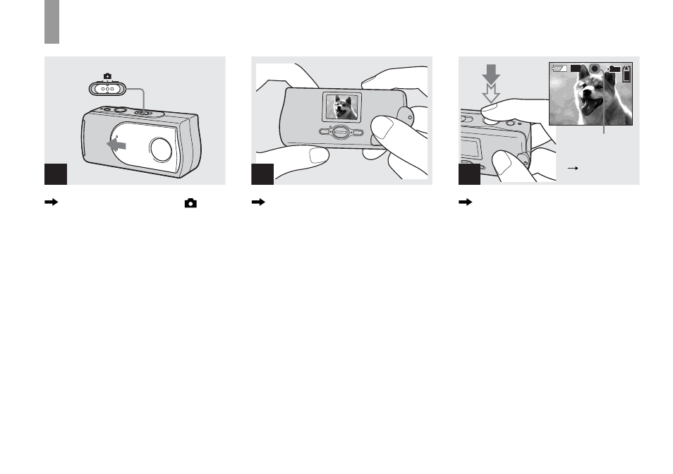 Basic still image shooting, Using auto adjustment mode | Sony DSC-U30 User Manual | Page 20 / 84