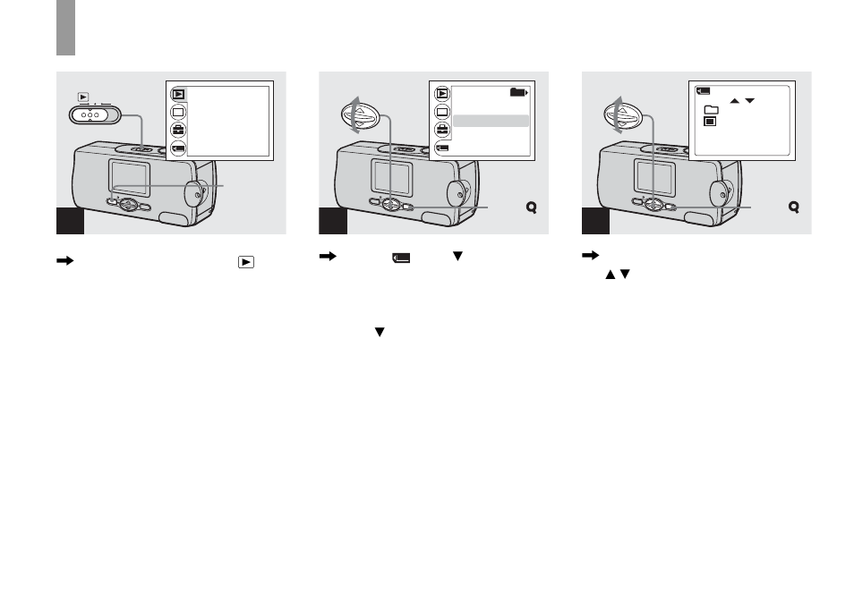 Selecting the folder and playing back, Images — folder | Sony DSC-U30 User Manual | Page 36 / 84